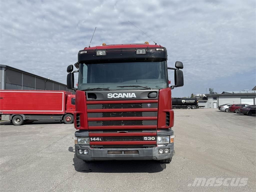 Scania R144 6X2 훅 리프트 트럭