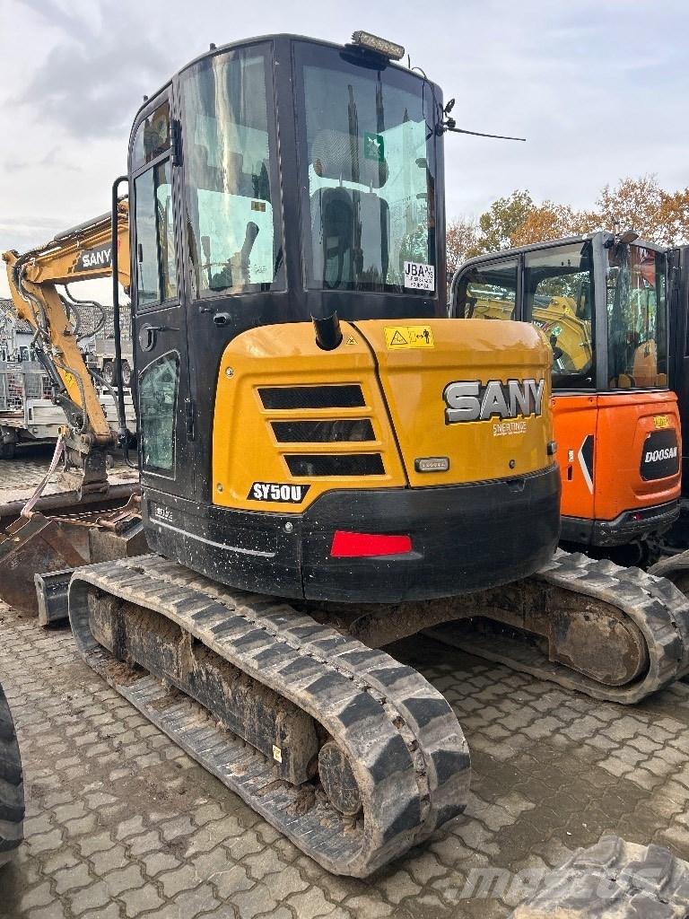 Sany SY 50 소형 굴삭기 7톤 미만