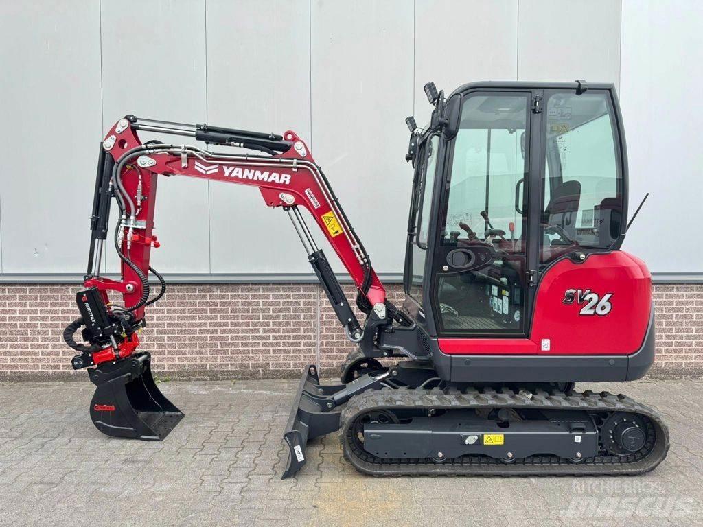 Yanmar SV26 소형 굴삭기 7톤 미만