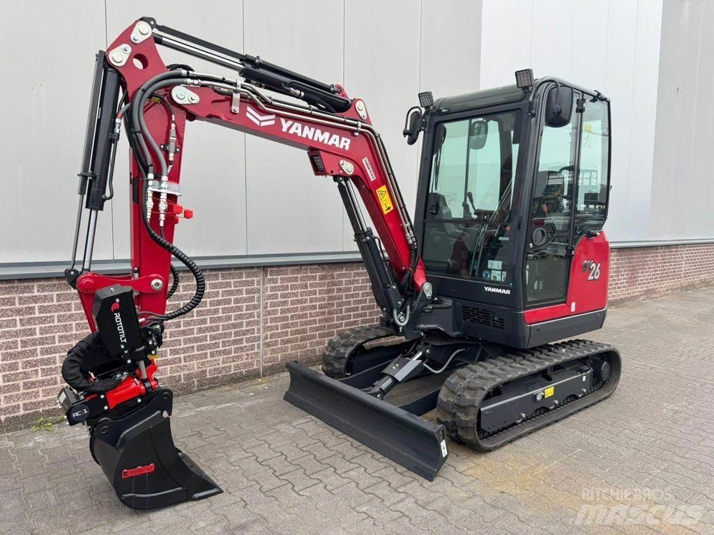 Yanmar SV26 소형 굴삭기 7톤 미만