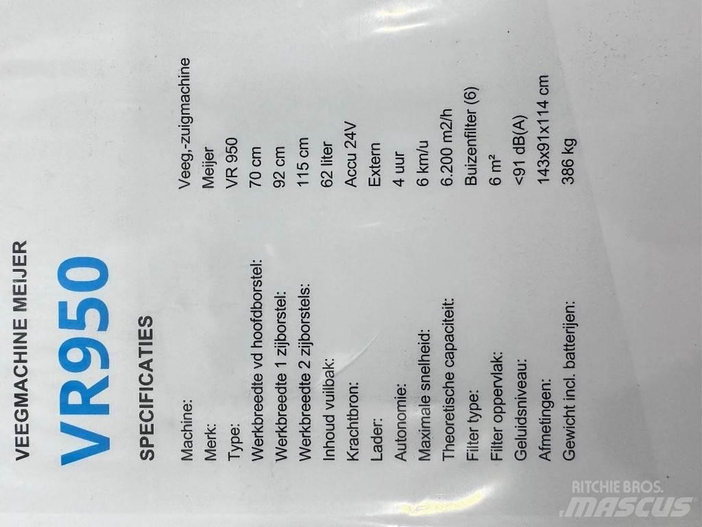 Meijer VR950 도로 청소차