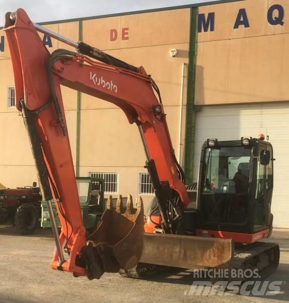 Kubota KX 080-4 중형굴삭기 7톤-28톤