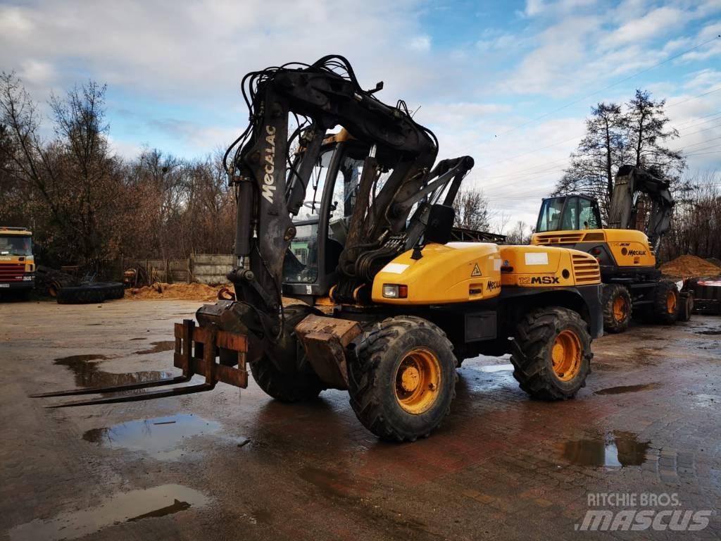 Mecalac 12 M SX  휠 굴삭기