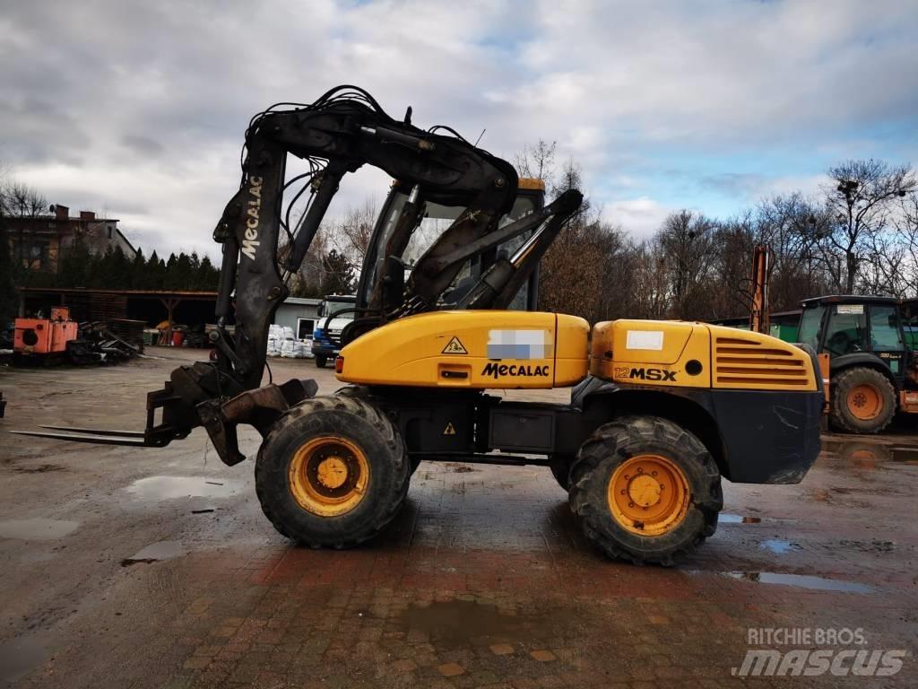 Mecalac 12 M SX  휠 굴삭기