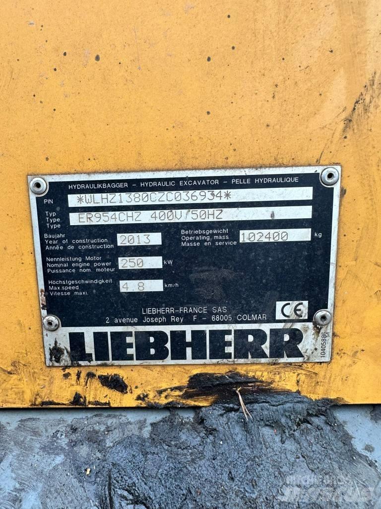 Liebherr ER 954C 폐기물/산업 처리기