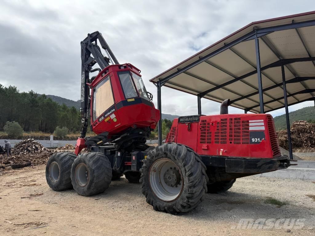 Komatsu 931.1 원목 하베스터