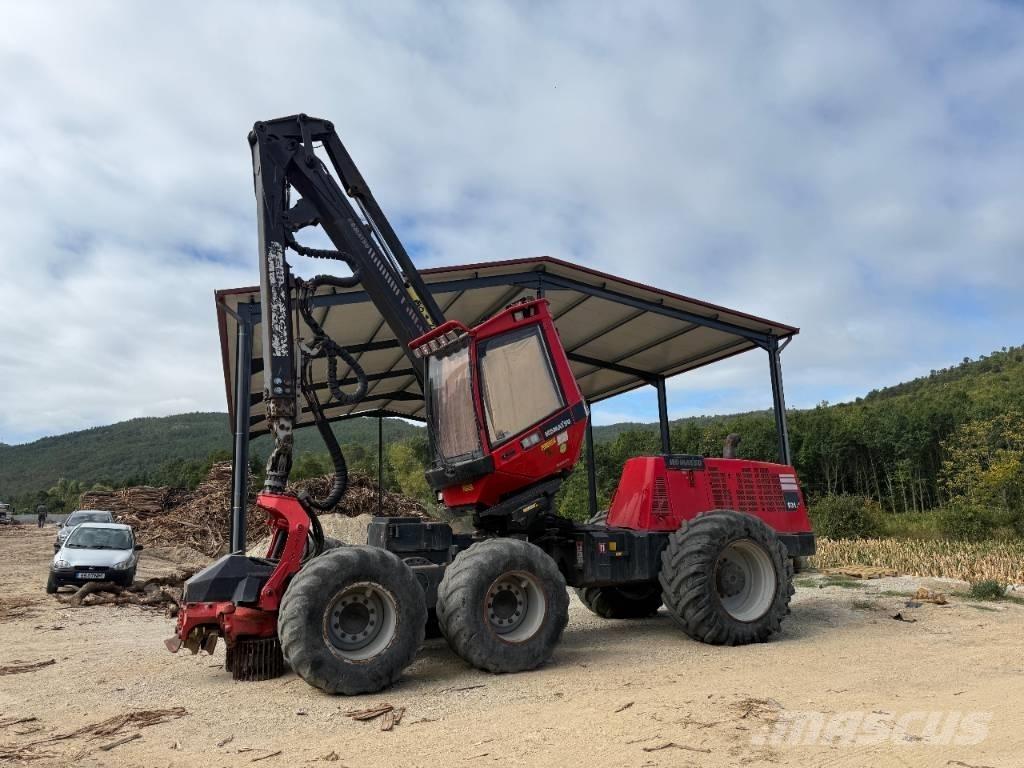 Komatsu 931.1 원목 하베스터