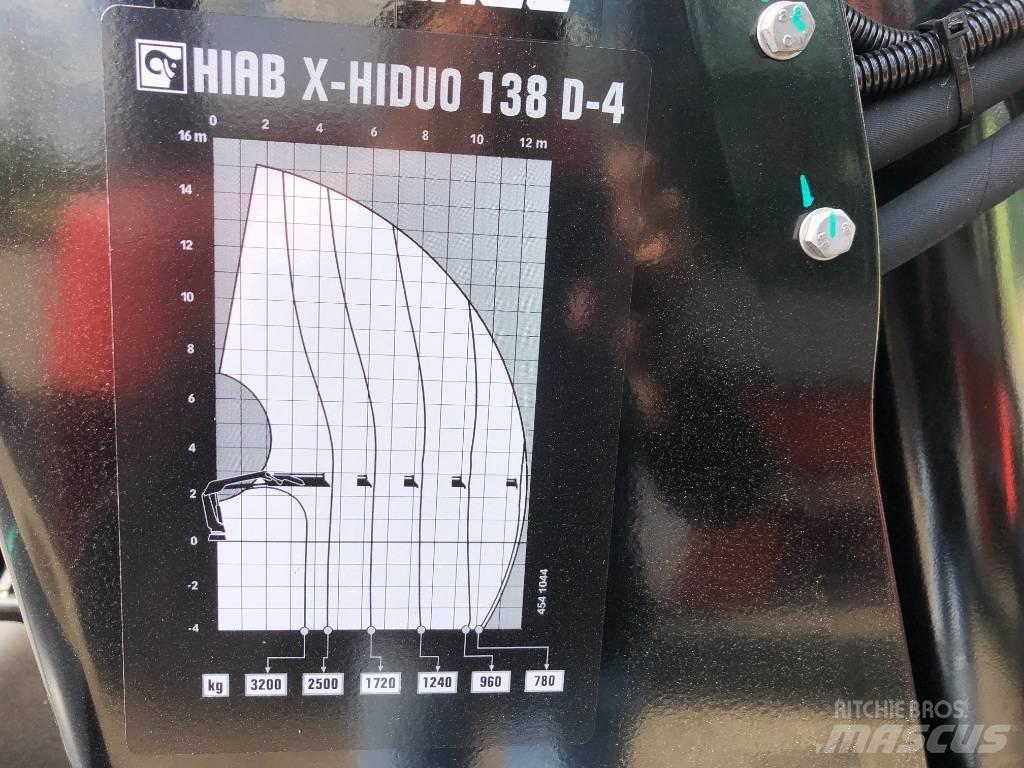 HIAB X-HiDuo 138 D-4 로더 크레인