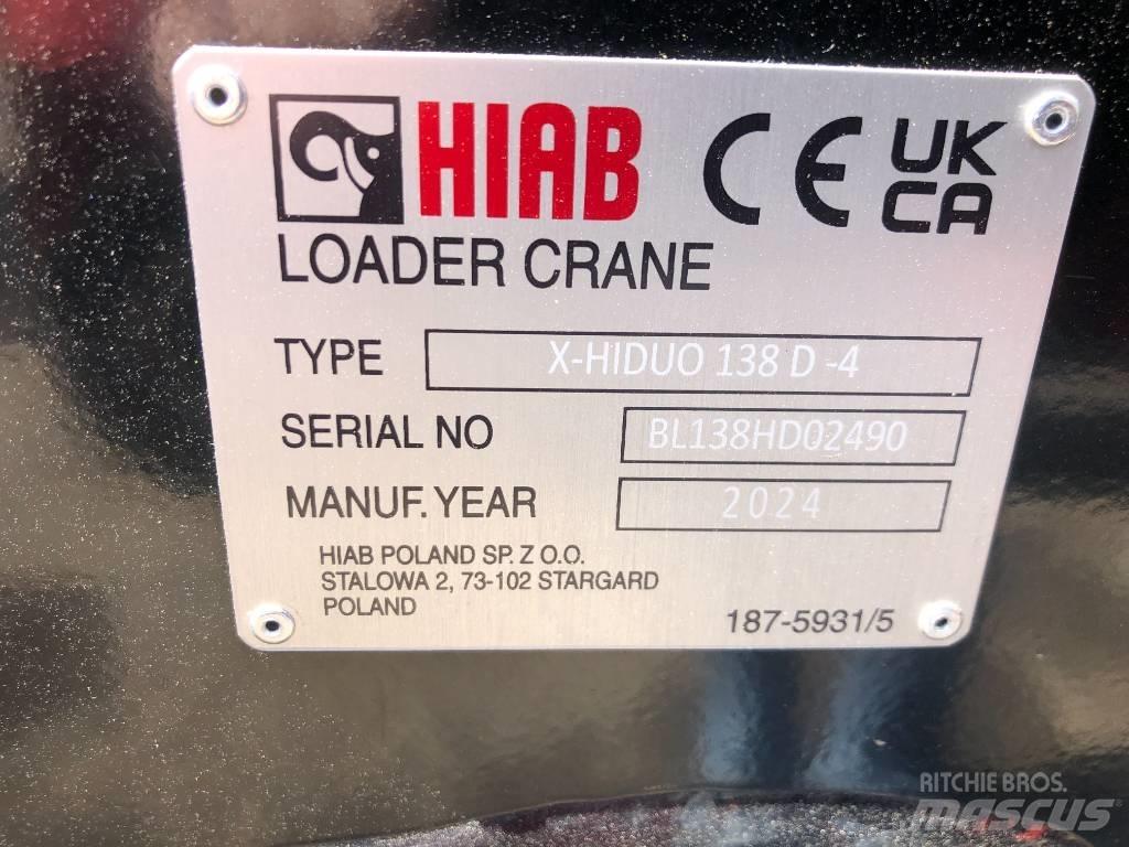 HIAB X-HiDuo 138 D-4 로더 크레인