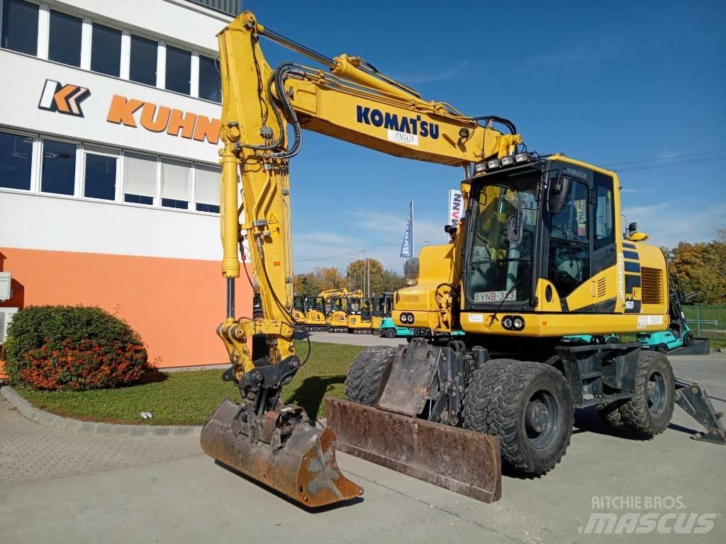Komatsu PW 160-11  휠 굴삭기