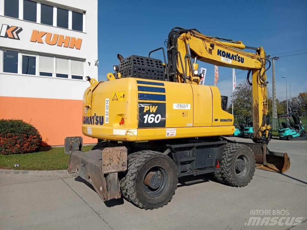 Komatsu PW 160-11  휠 굴삭기