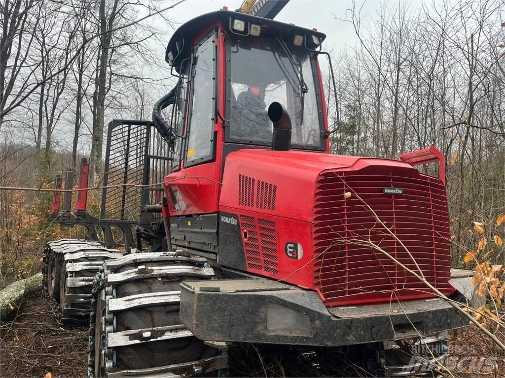 Komatsu 845 원목 포워더