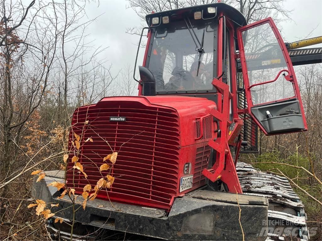 Komatsu 845 원목 포워더