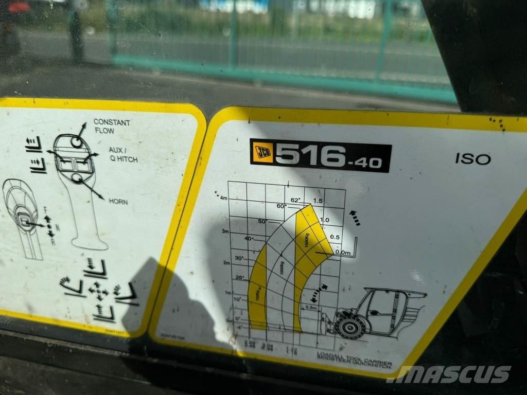JCB 516 40 COMPACT 농업용 텔레 핸들러