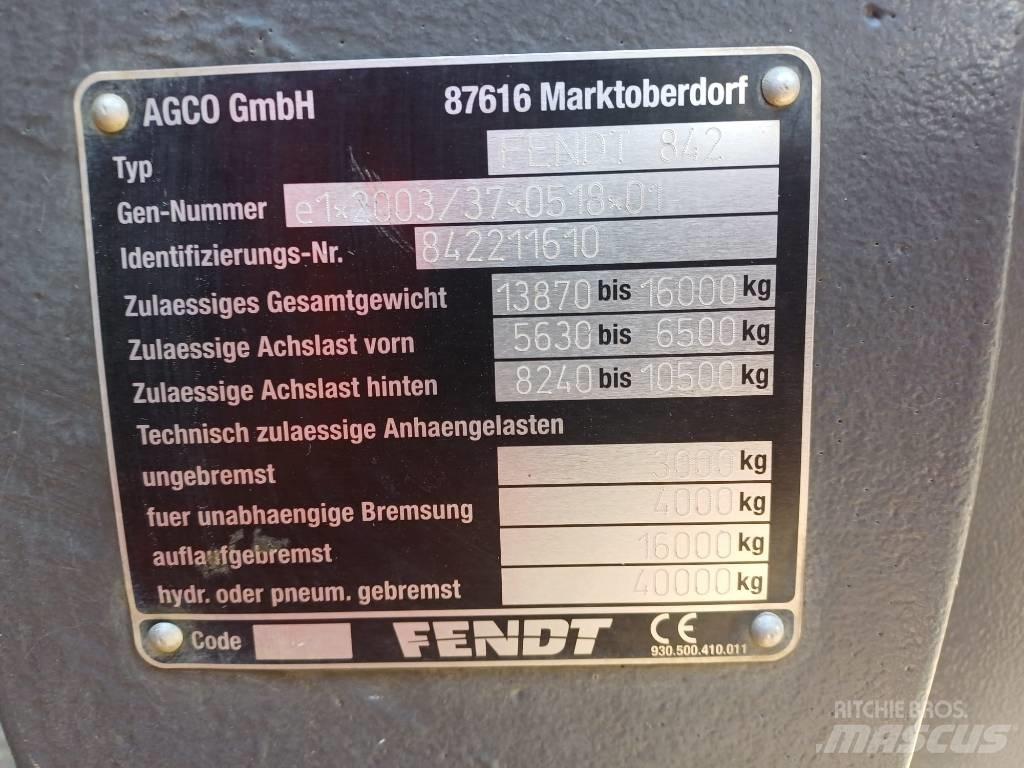 Fendt 828 S4 트랙터