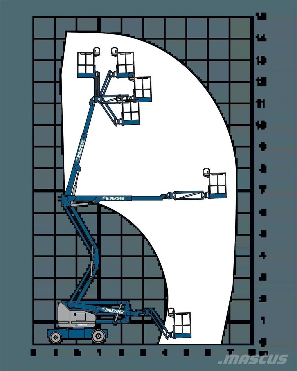 Genie Z40NRJ 관절형 전동이동 리프트