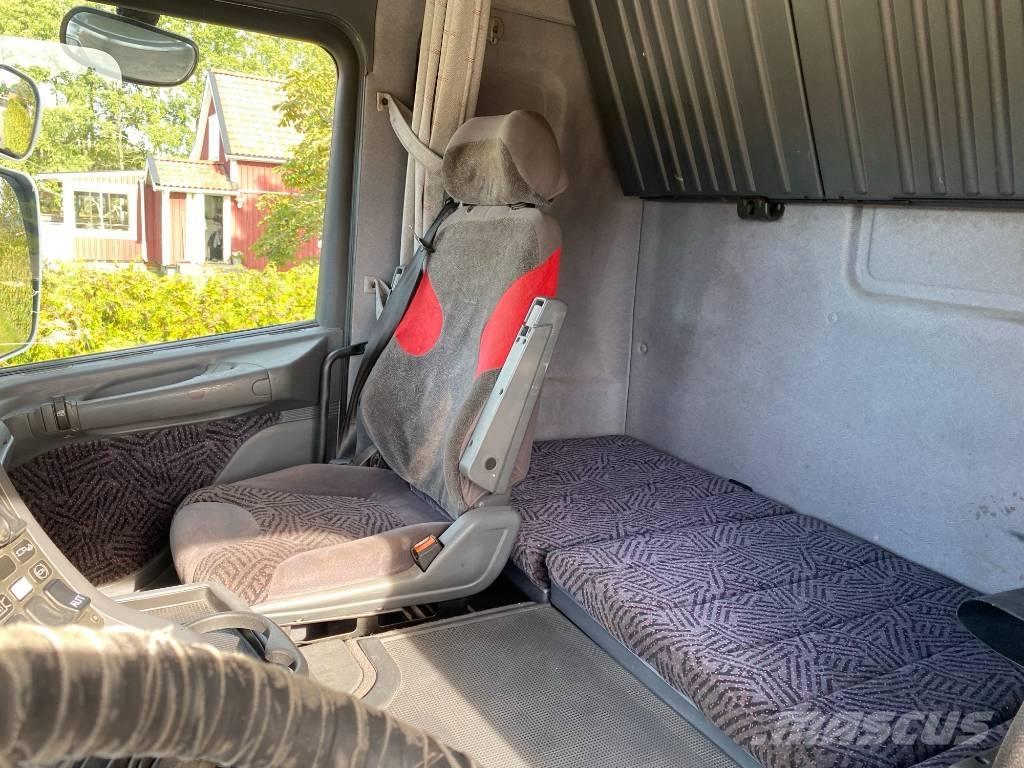 Scania R 144 훅 리프트 트럭