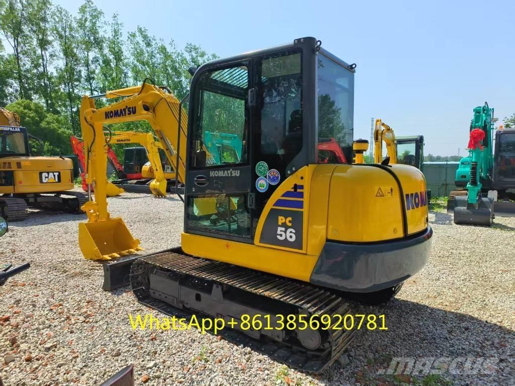 Komatsu PC 56 소형 굴삭기 7톤 미만
