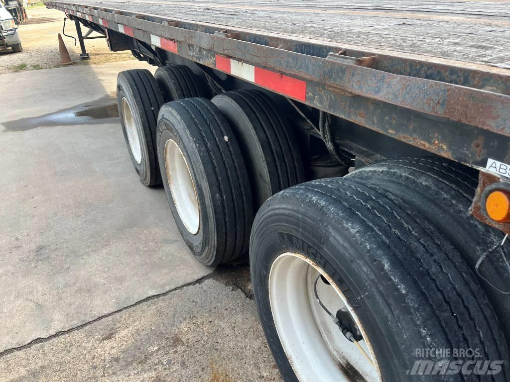 Fontaine 3 axle FBS 플랫베드/드롭사이드 트레일러