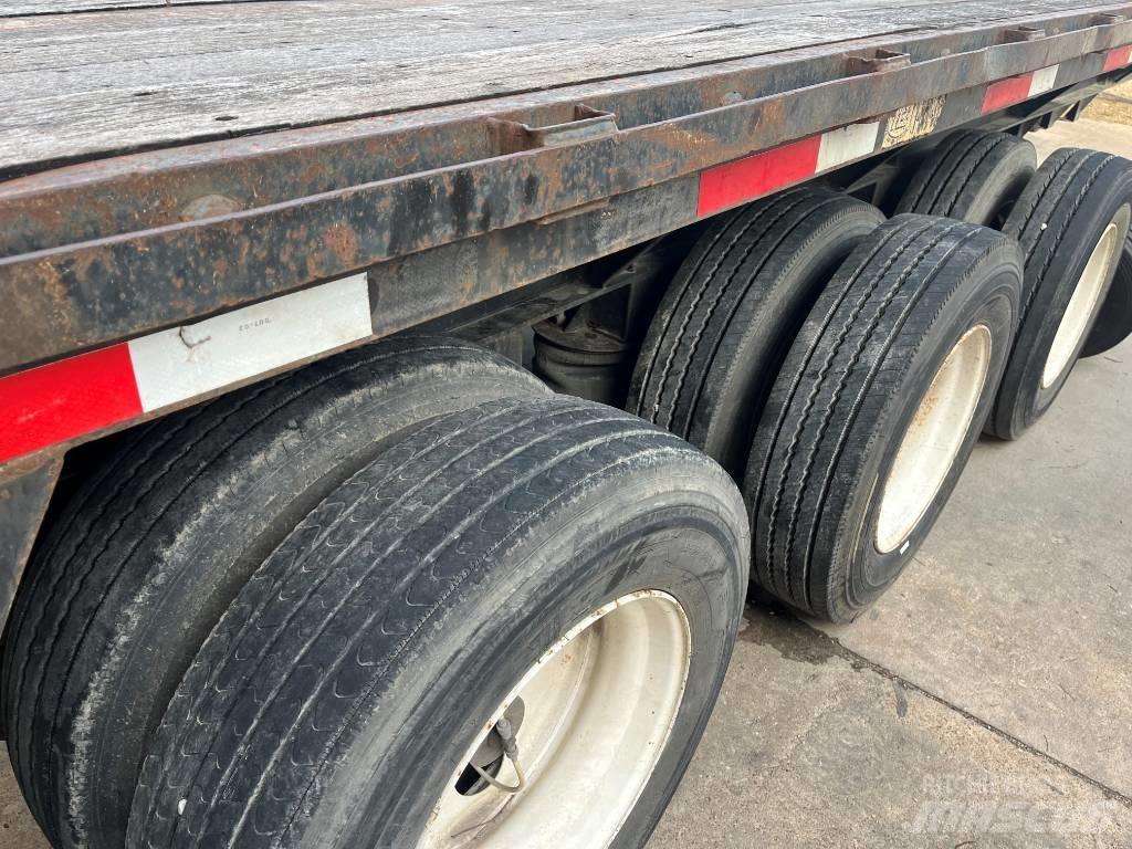 Fontaine 3 axle FBS 플랫베드/드롭사이드 트레일러
