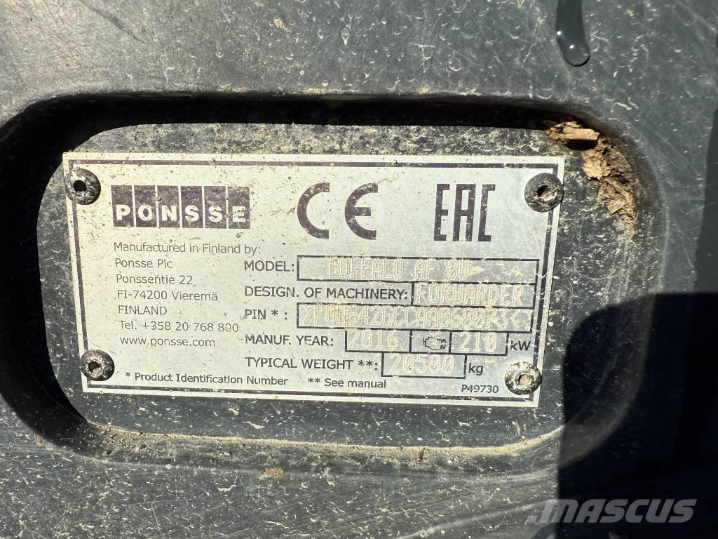 Ponsse Buffalo AF 원목 포워더