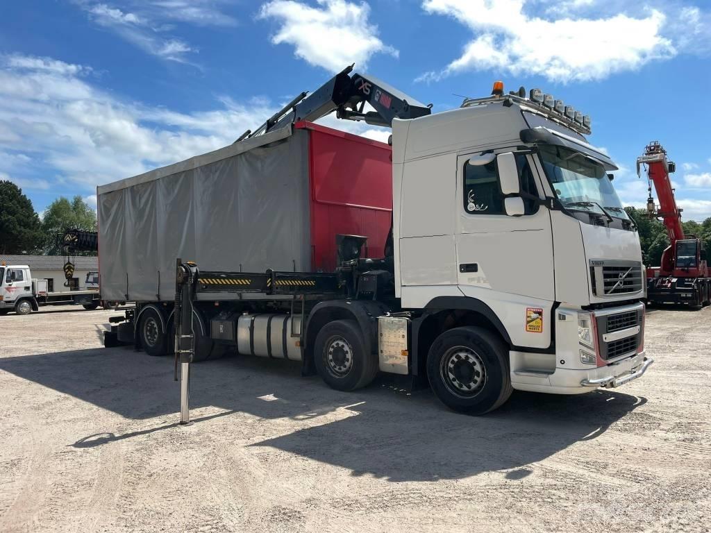 Volvo FH 460 우드칩 세미 트레일러