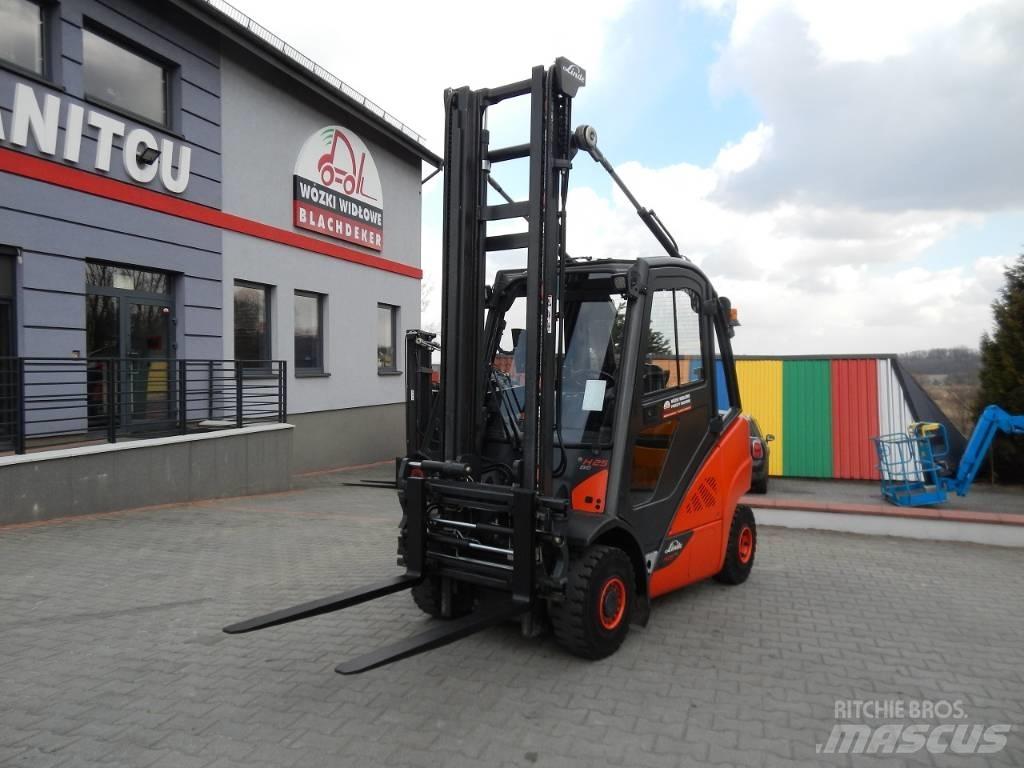 Linde H25D-02 디젤 지게차