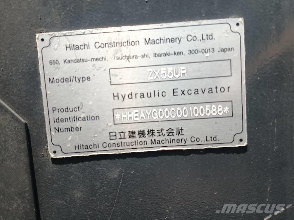 Hitachi 55 소형 굴삭기 7톤 미만