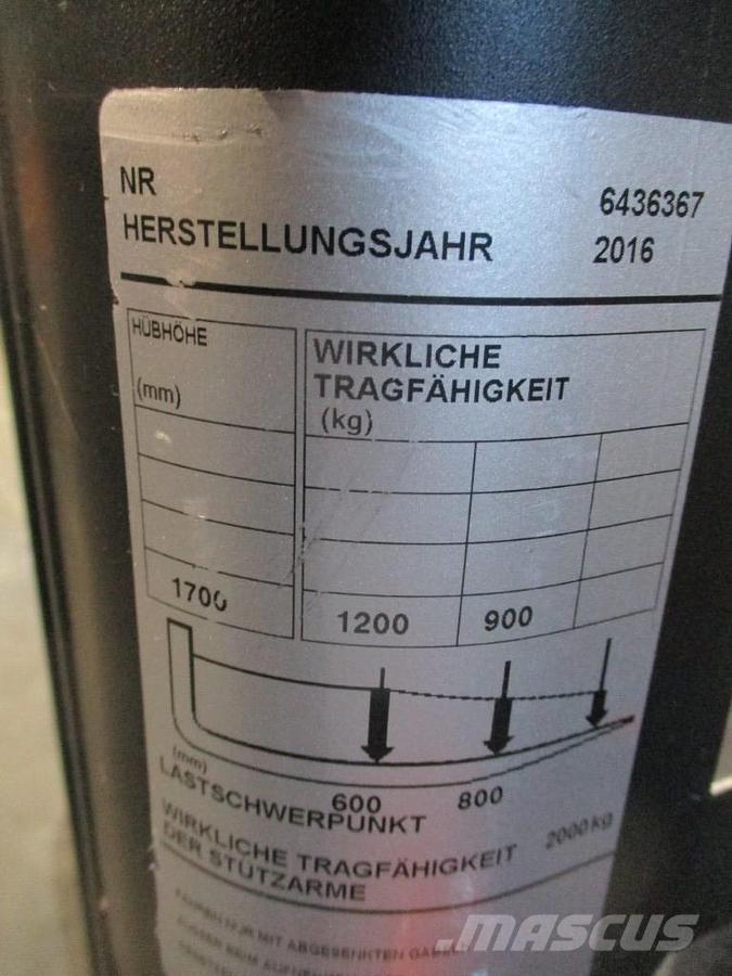 BT SWE 200D 포크리프트