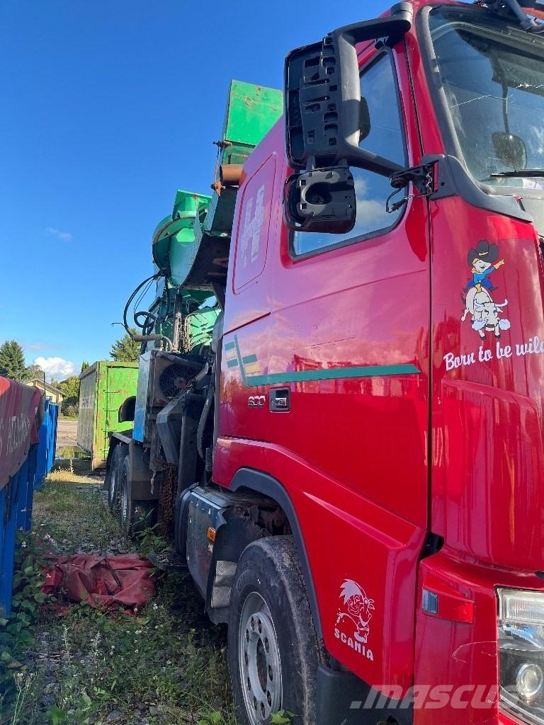 Volvo FH 16 610 목재 쪼개기 및 절단기