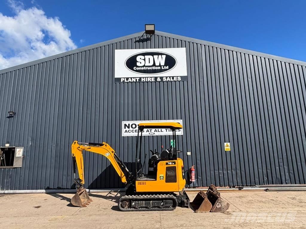 JCB 16 C 소형 굴삭기 7톤 미만