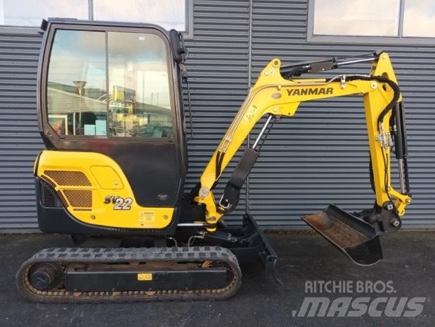 Yanmar sv22 소형 굴삭기 7톤 미만