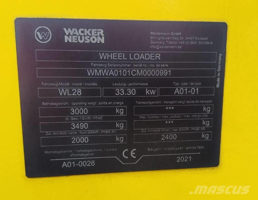 Wacker Neuson WL 28  휠로우더