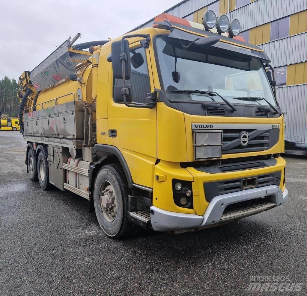 Volvo FM 460 콤비/진공 트럭