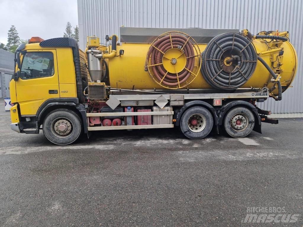 Volvo FM 460 콤비/진공 트럭