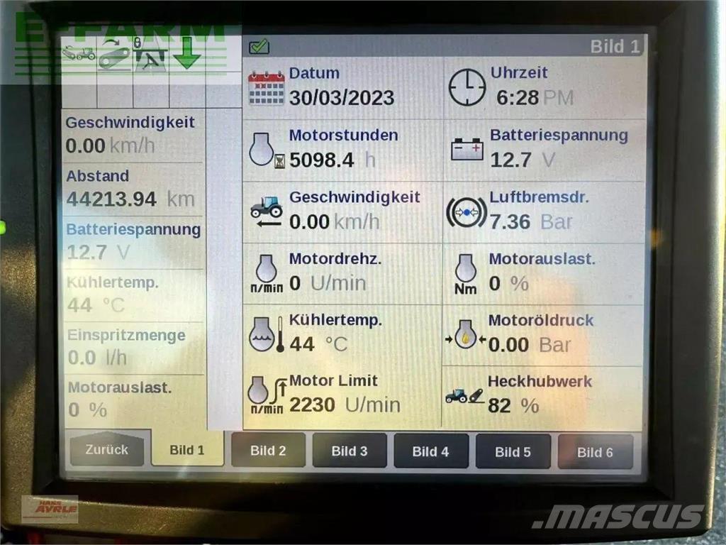 Steyr cvt 6220 트랙터