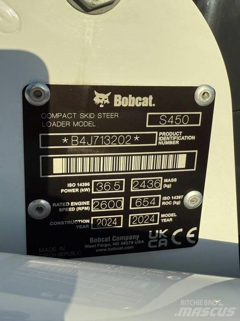 Bobcat S 450  스키드로더