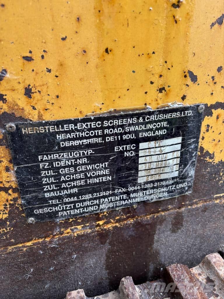 Extec c12 이동식 분쇄기