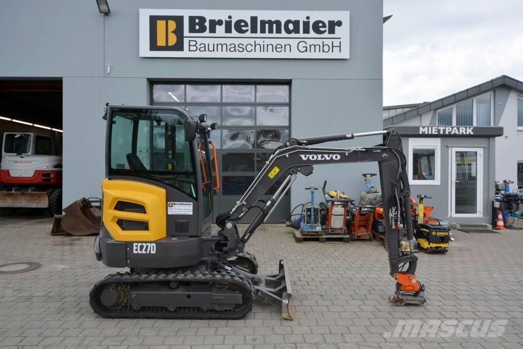 Volvo EC 27 D 소형 굴삭기 7톤 미만