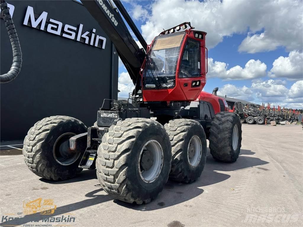 Komatsu 951 원목 하베스터