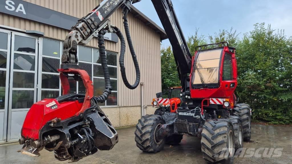 Komatsu 901.5 원목 하베스터