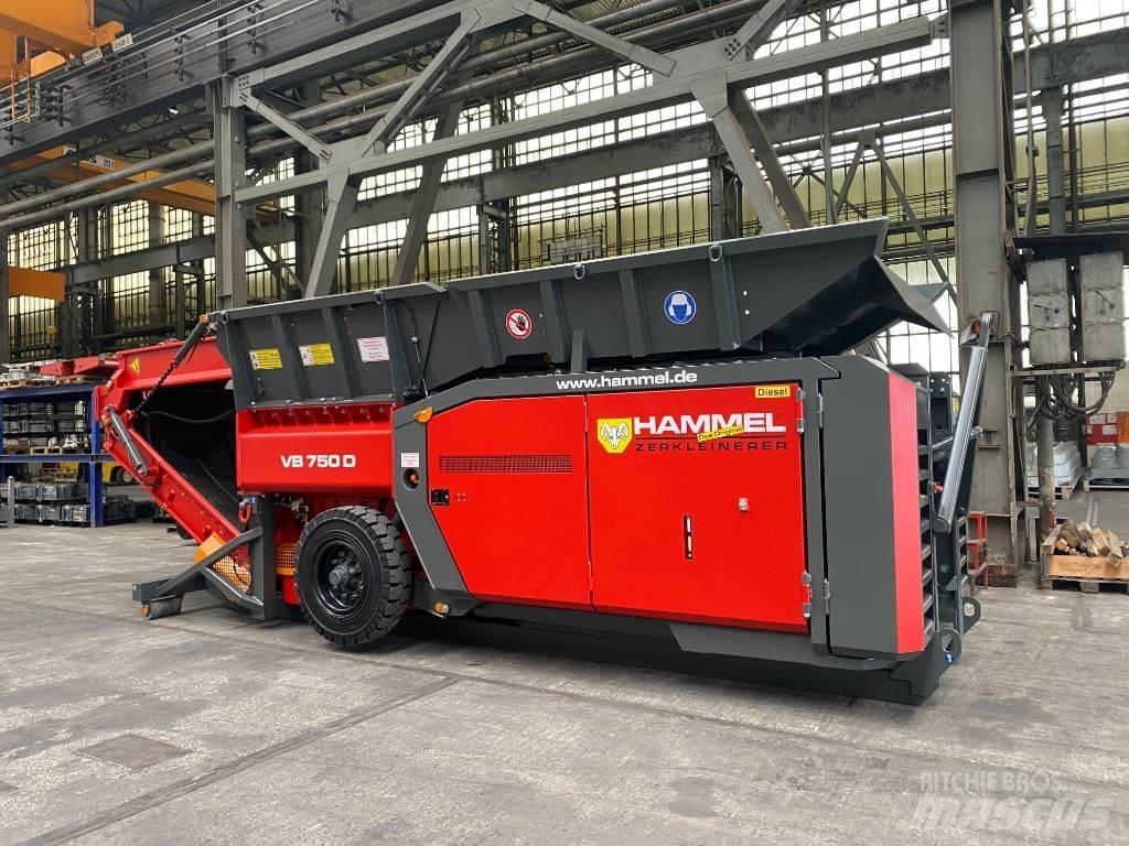 Hammel VB 750 D 폐기물 분쇄기