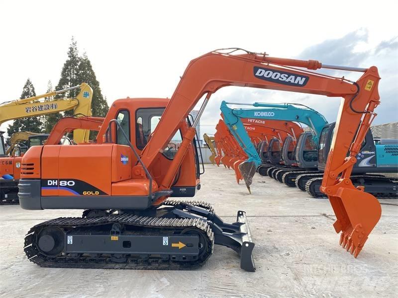 Doosan DH 80 소형 굴삭기 7톤 미만