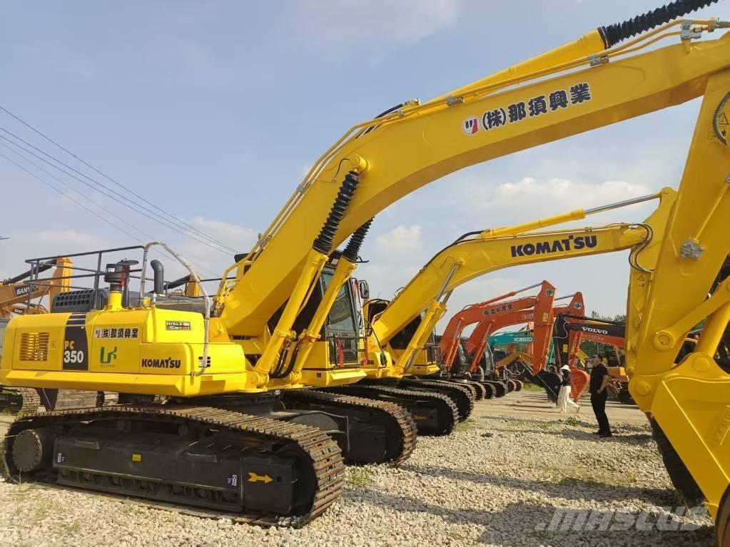 Komatsu PC 350 대형 굴삭기 29톤 이상