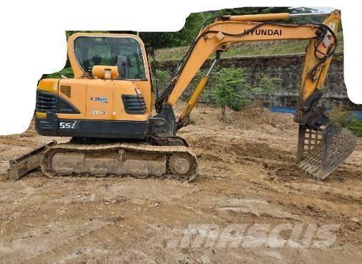 Hyundai Robex 55 소형 굴삭기 7톤 미만