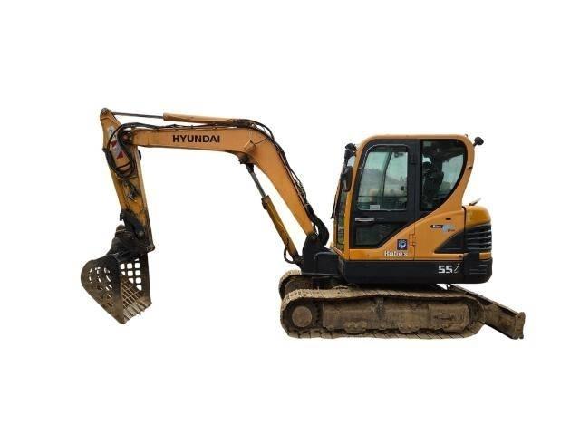 Hyundai Robex 55 소형 굴삭기 7톤 미만