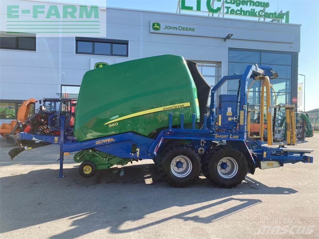John Deere 960 각형 곤포기
