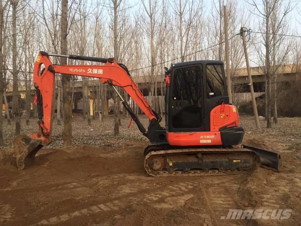 Kubota KX165-5 소형 굴삭기 7톤 미만