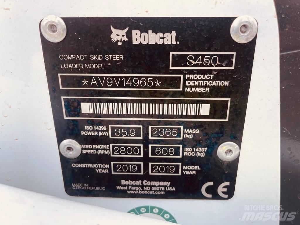 Bobcat S 450  스키드로더