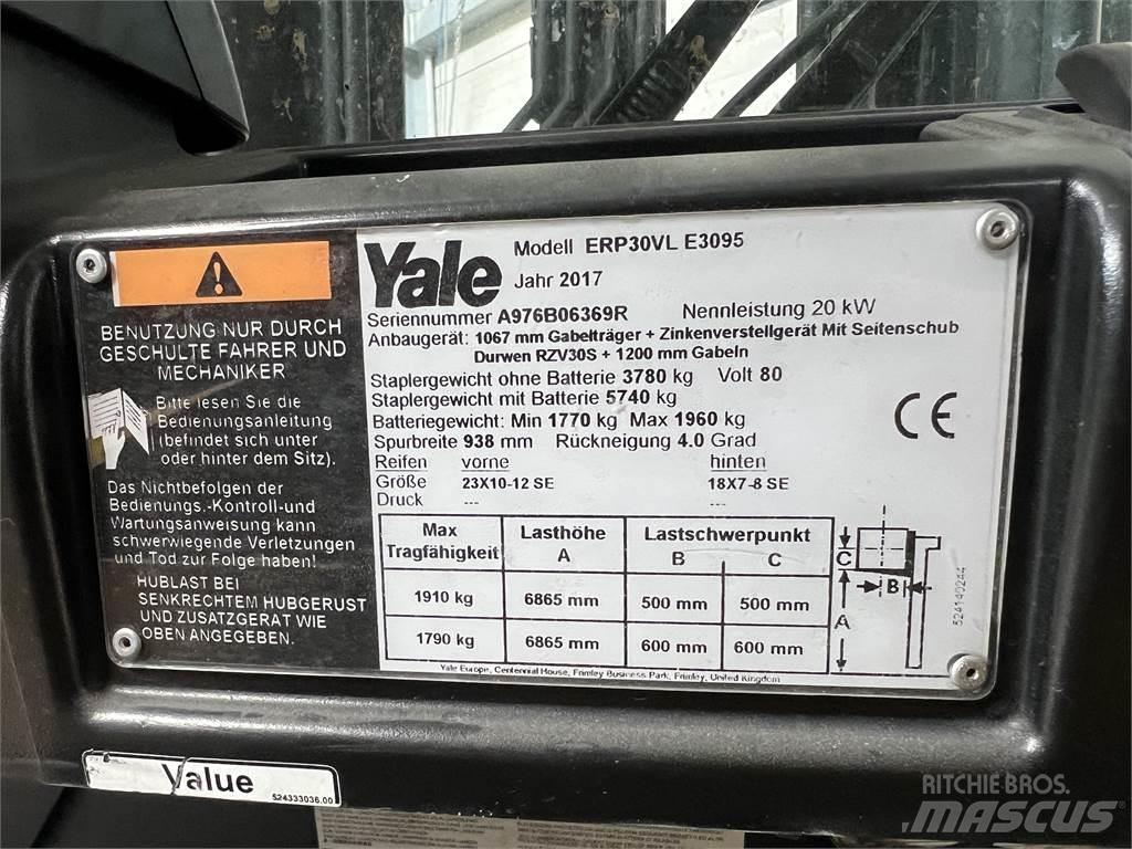 Yale ERP30VL 전동 지게차